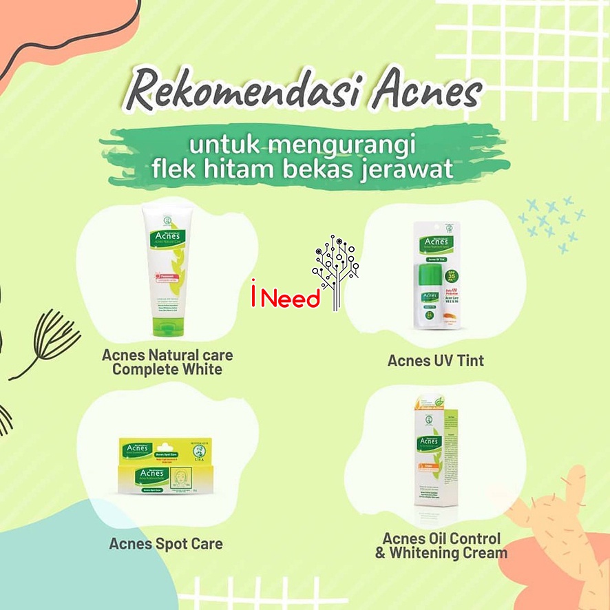 (INEED) Acnes Natural Care Treatment Series