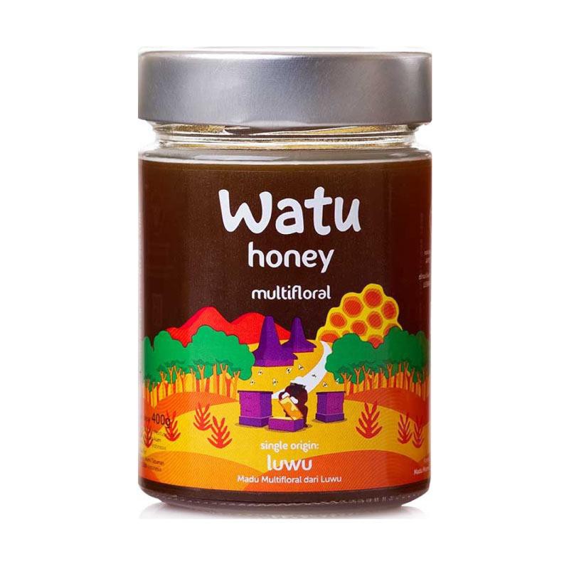 

WATU Honey Luwu Multifloral 400gr - Madu Sehat