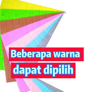 WALLPAPER BATU BATA 3D FOAM  PANEL WALLFOAM 70X77 CM HIGH 