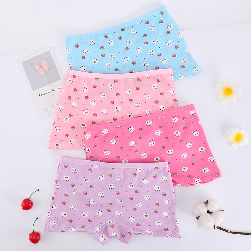 Celana Dalam CD anak bayi perempuan Katun Halus Motif Lucu Baby Girl Underwear umur 2 -12 tahun