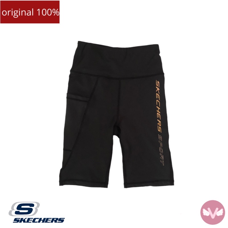 Skechers Sport Cycle Celana Olahraga Skechers Celana Pendek Olahraga Wanita Skechers Celana Olahraga