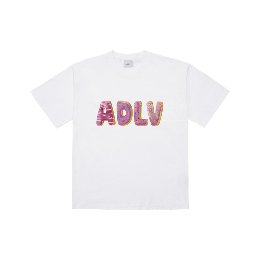 ADLV Donut Ring Tee - White 100% Authentic