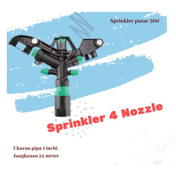 SPRINKLER 1 INCHI BISA BERPUTAR IMPACT SPRINKLER FEZONE