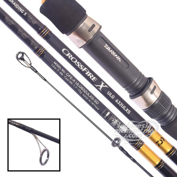 Joran Daiwa Crossfire X Ultra Light - 632 Ulxs Indonesiamemancing
