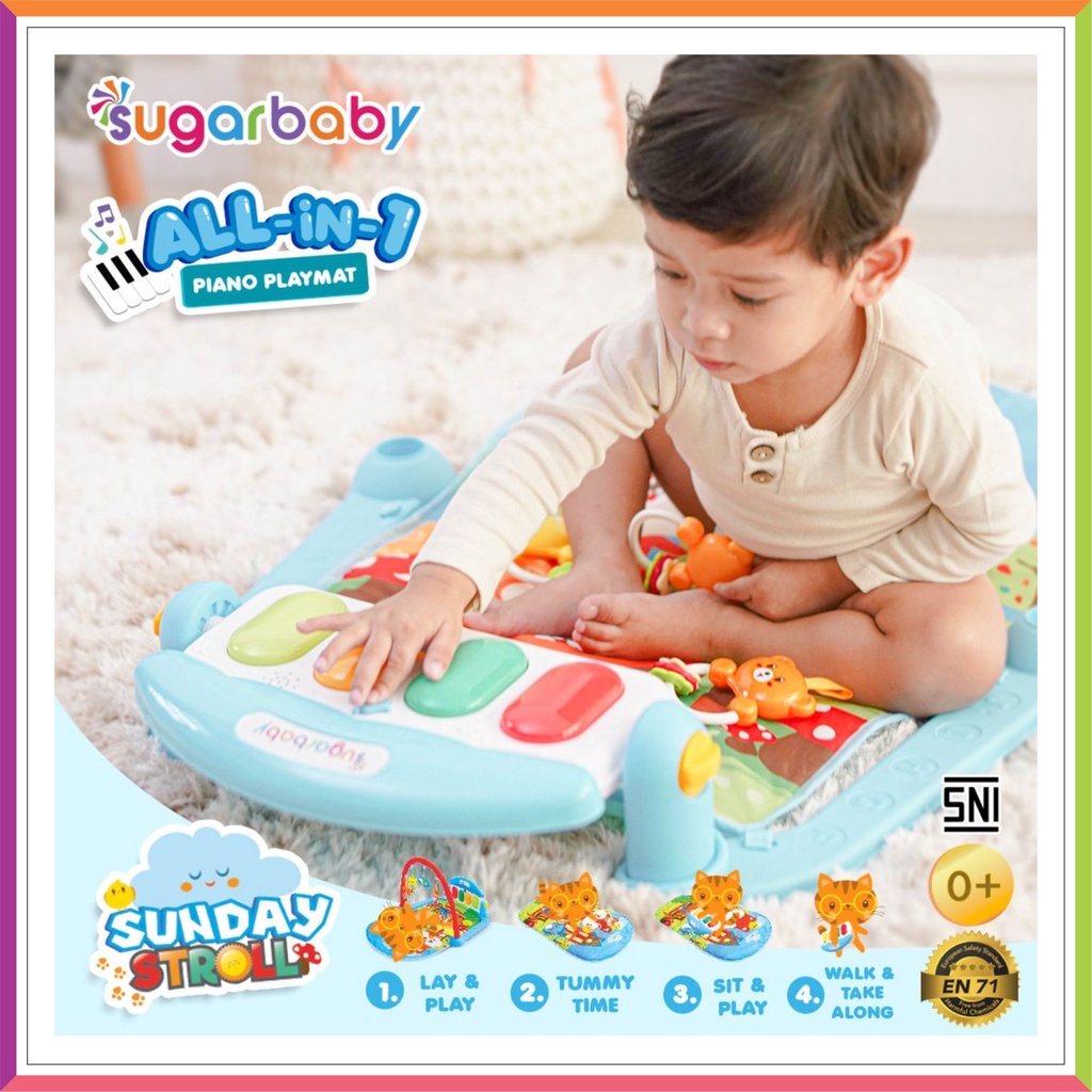 SUGAR BABY PIANO PLAYMATE | SUGARBABY PLAYMATE MUSIK ( FREE BUBBLE WRAP )