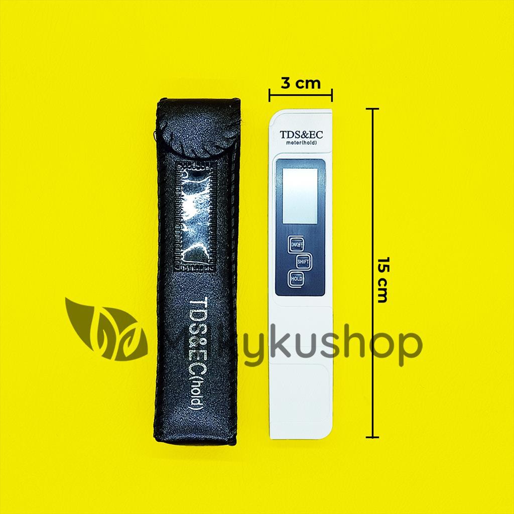 TDS EC METER ALAT UKUR KUALITAS AIR HIDROPONIK