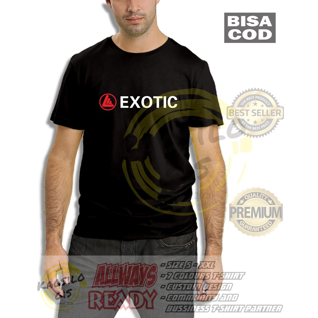 Kaos Exotic Bike Logo Sepeda Road Bike MTB Olahraga - Kaosilogis