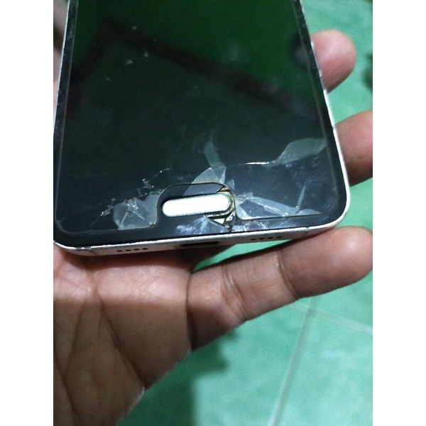 lcd tc frame xiaomi mi5 copotan minus retakk dibawah