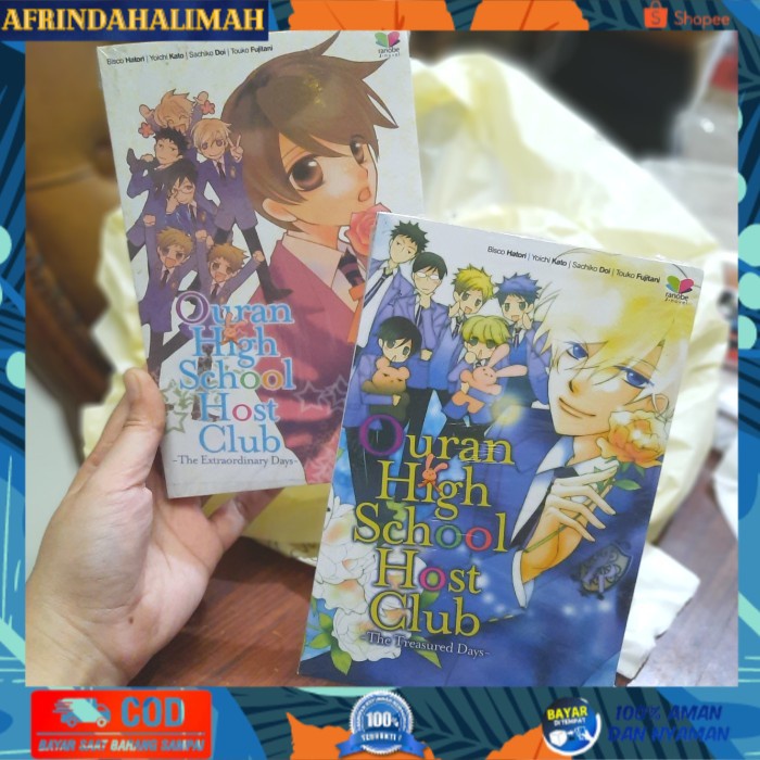 [TERBARU] Light Novel / J Novel Ouran High School Host Club SET