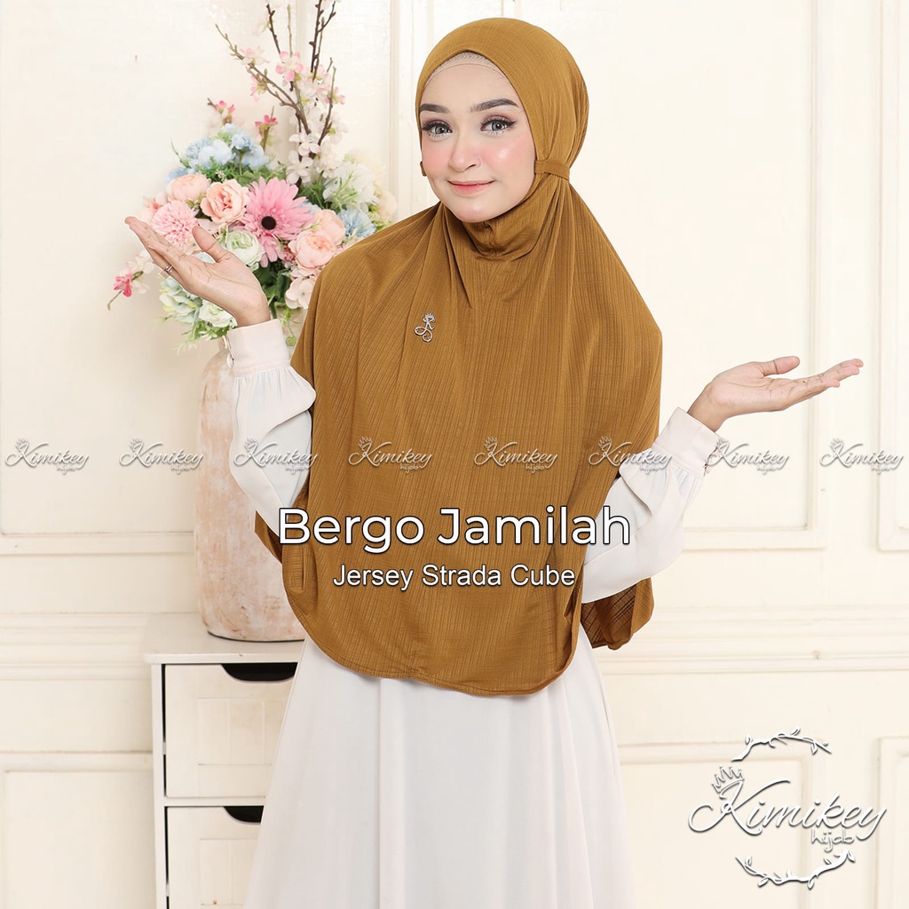 Bergo Jumbo Jamilah Non Pad By Kimikey