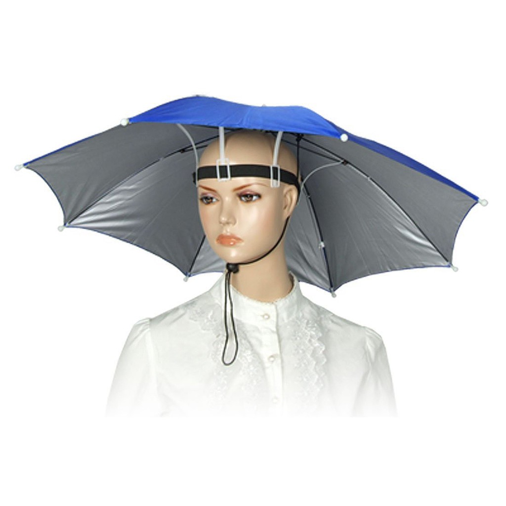 Payung Topi GRADE A TOP/ kepala Payung / Payung Kepala besar diameter 60cm 60 cm head umbrella