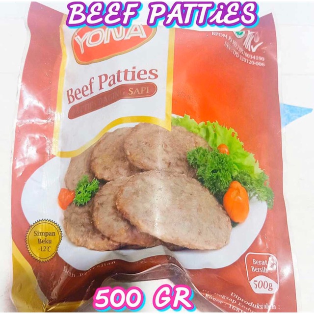 

Yoona Beef Patties