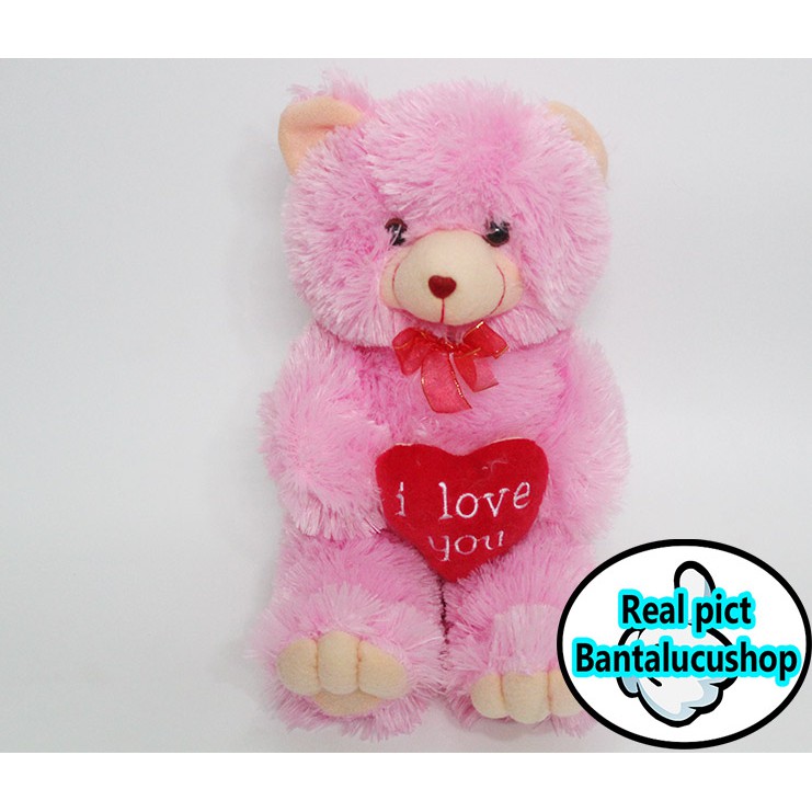 Boneka Teddy Bear Love M50cm