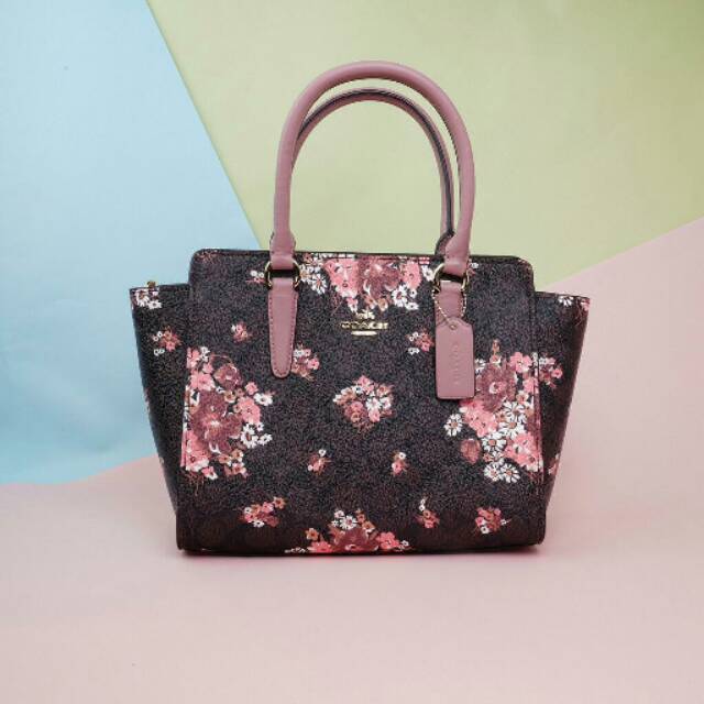 Coach Floral Pink Bag #kalapbelanjacoach