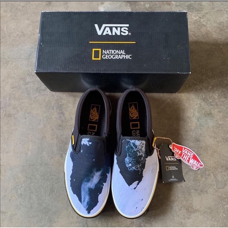 original vans slip on x natgeo