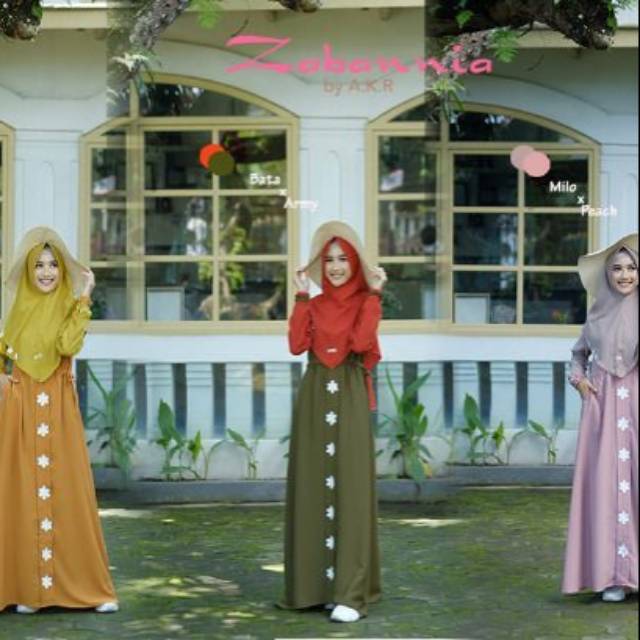 KARINA DRESS// BY ZABBANIA//GAMIS BRANDED