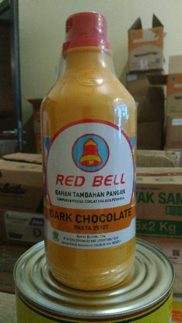 Pasta Red Bell Dark Chocolate 1kg !!