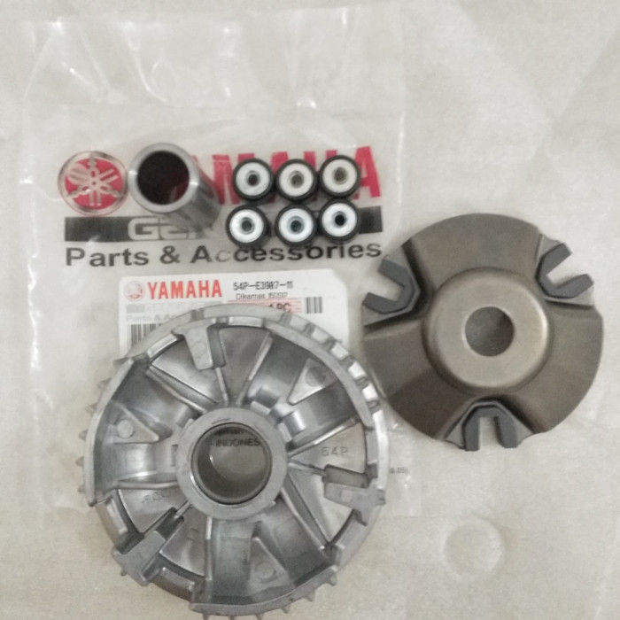 Rumah roller assy mio j dan  rumah roller mio j satu set