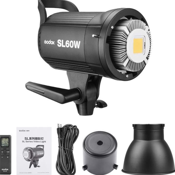 Paket Lighting Youtuber Godox Sl60w Softbox Sb Ue 80cm Stand Murah Shopee Indonesia