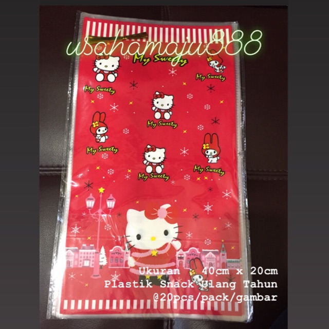 

Plastik Opp Ulang Tahun (20lbr) / Bungkus Kado Snack Souvenir