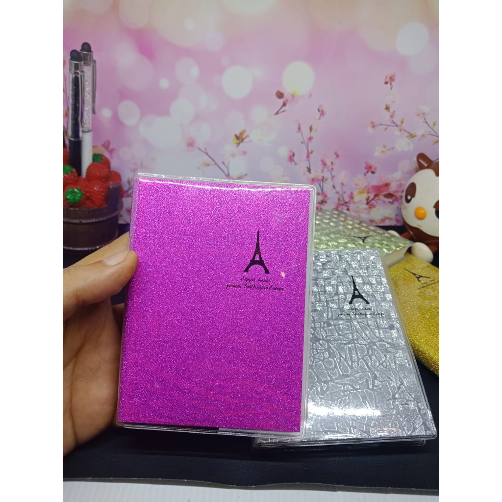 

Buku Tulis Notebook/Buku Diary/Buku Catatan model BLING BLING PARIS