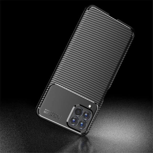 SAMSUNG M33 M53 M52 M22 M32 M62 M12 A12 COVER SOFTCASE FOCUS CARBON SOFTCASE SILICONE KARBON ORIGINAL - M33 5G