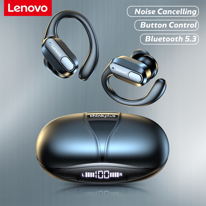 Original Lenovo XT80 TWS Headset Bluetooth 5.1 Wireless Gaming Earphone with Microphone Stereo Earbuds Musik Olahraga