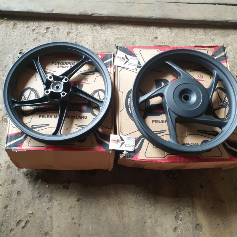 velg bintang palang 5 standar merk vrossi standar beat , scoopy