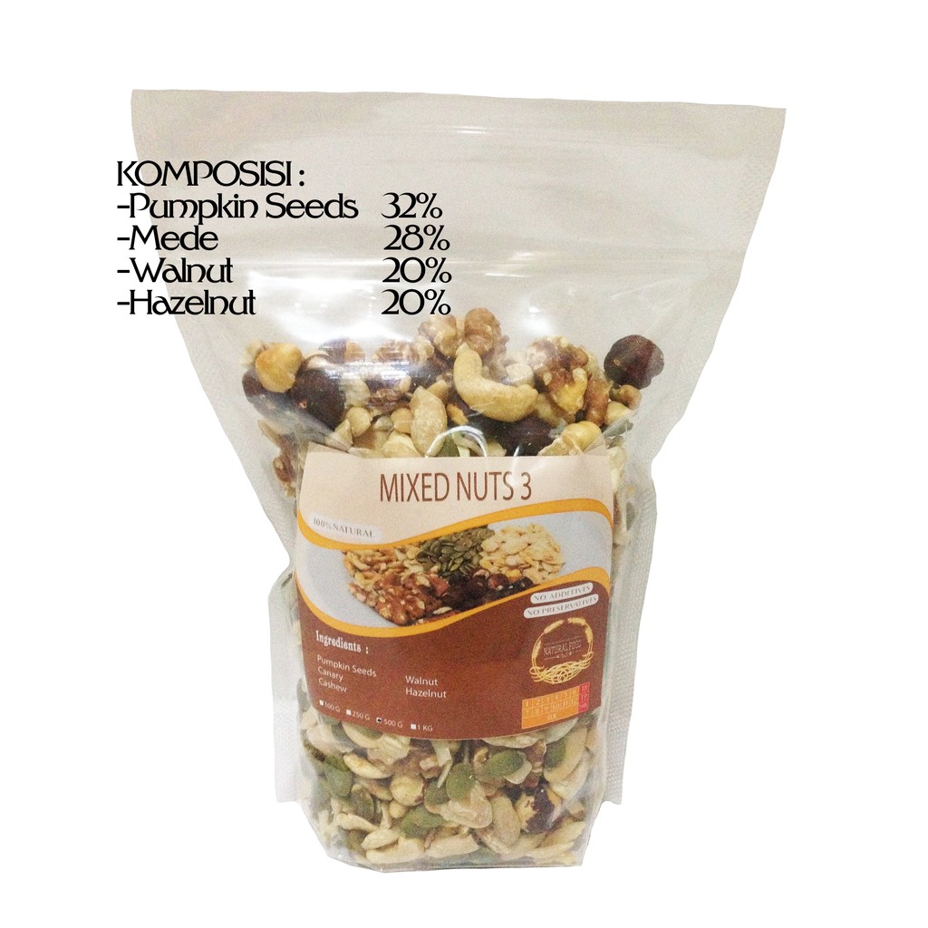 

Mixed Nuts 3 - 1 kg