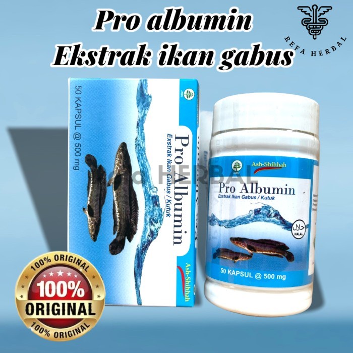 Pro albumin Ekstrak Ikan Gabus ORIGINAL