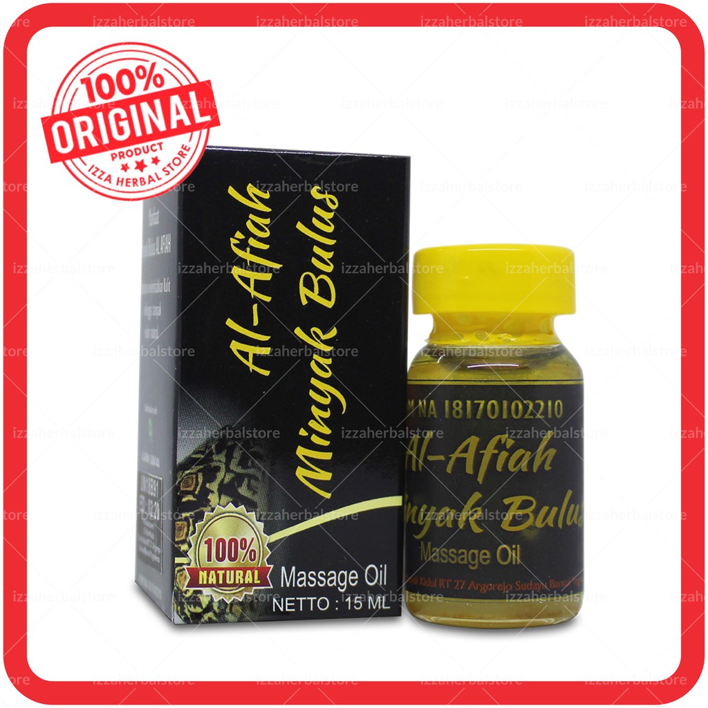 MINYAK BULUS AL AFIAH Original BPOM - Minyak Oles Obat Gatal