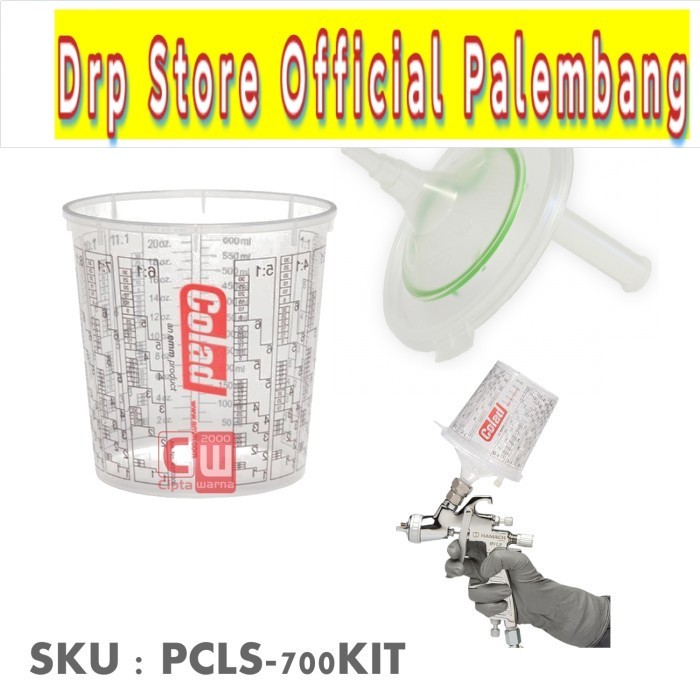 COLAD STARTER KIT SNAP LID PCLS 190U 700 ML (MODEL TUSUK)