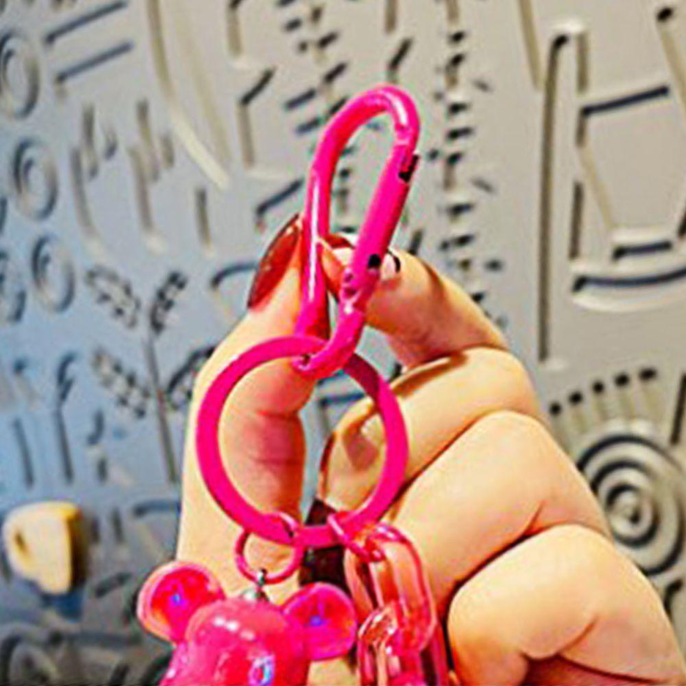 [Elegan] Wanita Gantungan Kunci Hadiah Kreatif Lucu Desain Kartun Alloy Dekorasi Key Holder