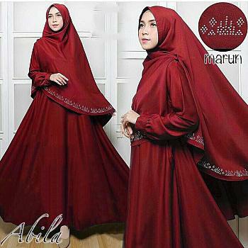 HOPYLOVY - Gamis Wanita Mote Abila
