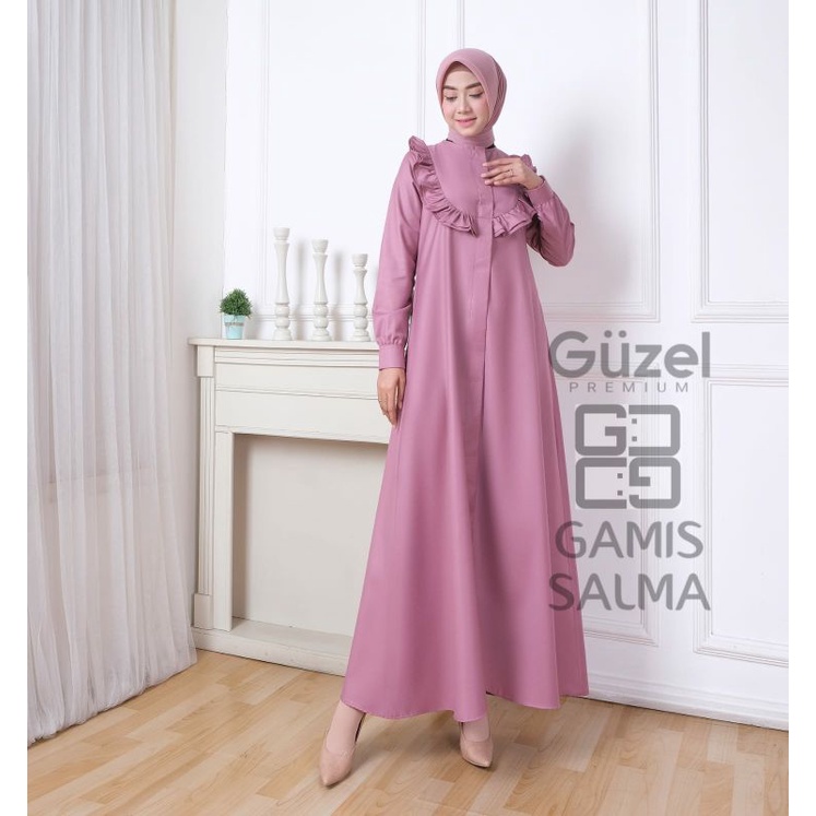 GAMIS KATUN TERBARU GAMIS SALMA ORIGINAL GUZEL