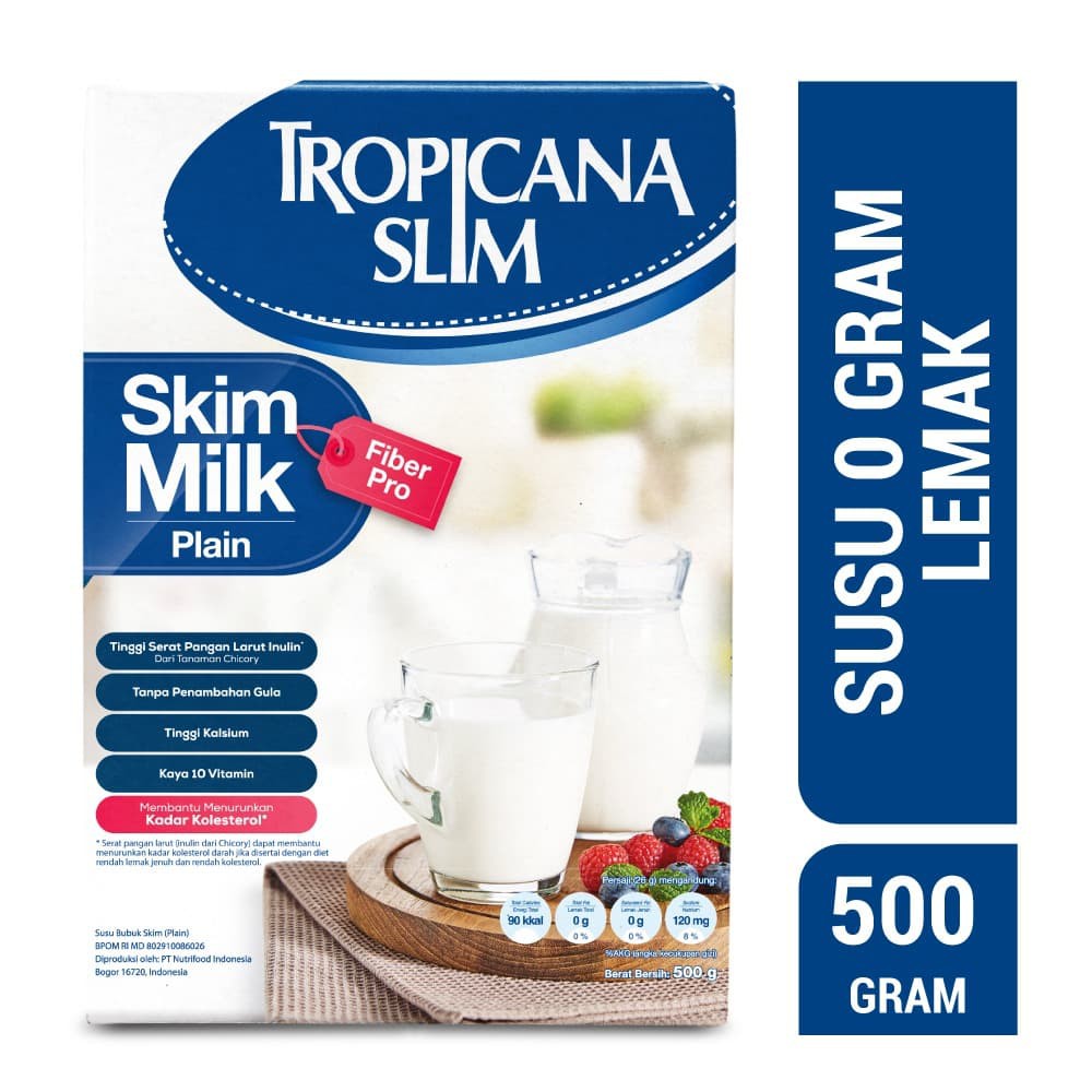 

PROMO TROPICANA SLIM NON FAT SKIM MILK FIBER PRO 500GR TERMURAH