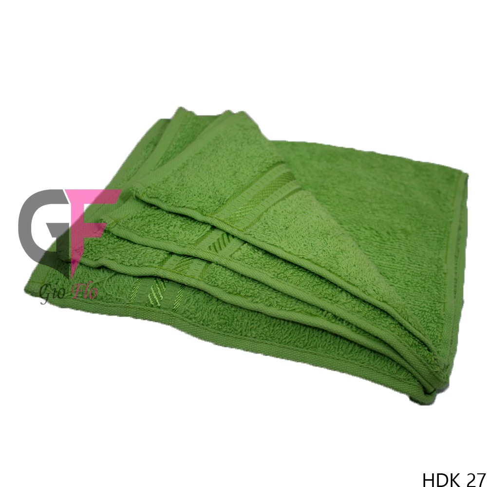 GIOFLO Handuk Mandi Polos Green / HDK 27