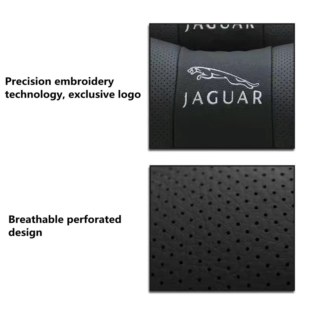 G-club Bantal Sandaran Kepala Bahan Kulit breathable Untuk Jaguar