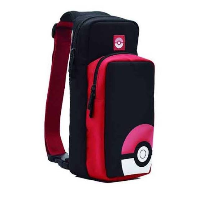 Tas Slempang Bag Adventure Pack Pokeball Edition Nintendo Switch