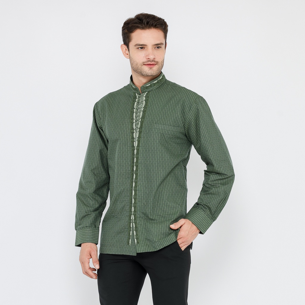 Baju Koko BHS Signature Hijau