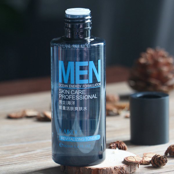 Promo  LAIKOU Pria Toner 160ml Energi Laut Mengendalikan Kelembaban Mengontrol Minyak Pori Pelembab