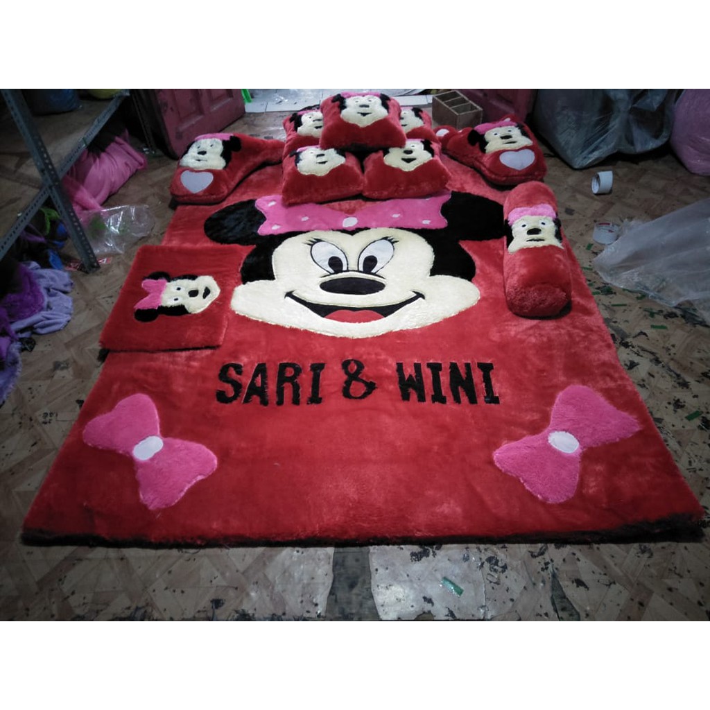 Karpet fullset minimouse