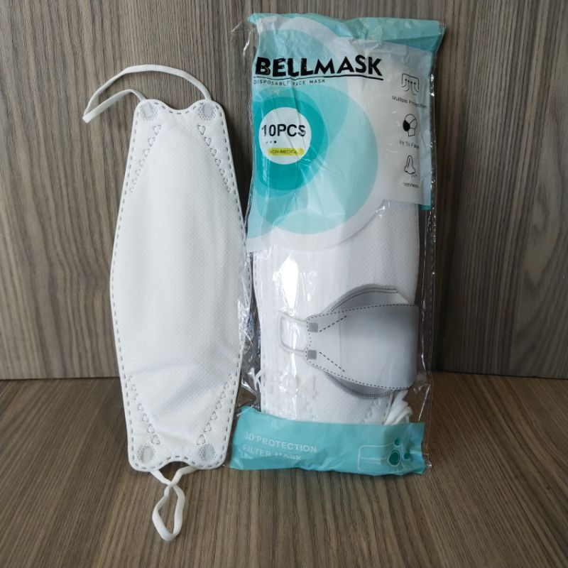 Masker KF94 Bellmask 10pcs Disposable Mask Korea