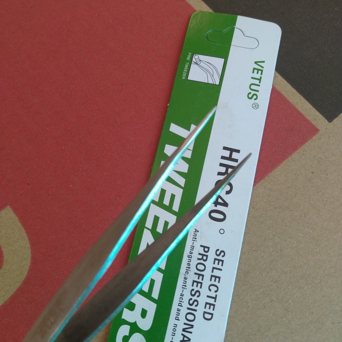 pinset elektronik lurus tebal st10 vetus