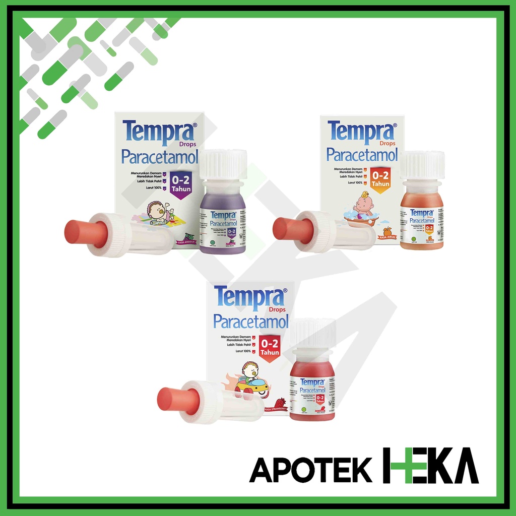 Tempra Drops Bayi 15 ml Demam Bayi / Penurun Panas Bayi (SEMARANG)