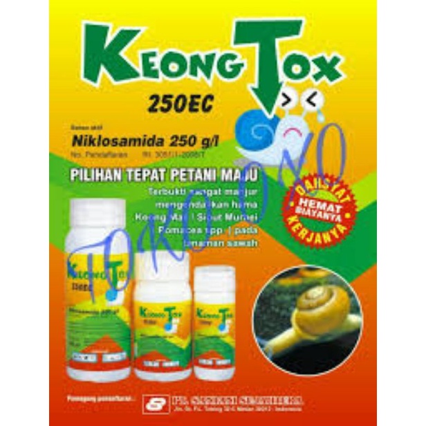 RACUN KEONG TOX / SIPUT SAWAH