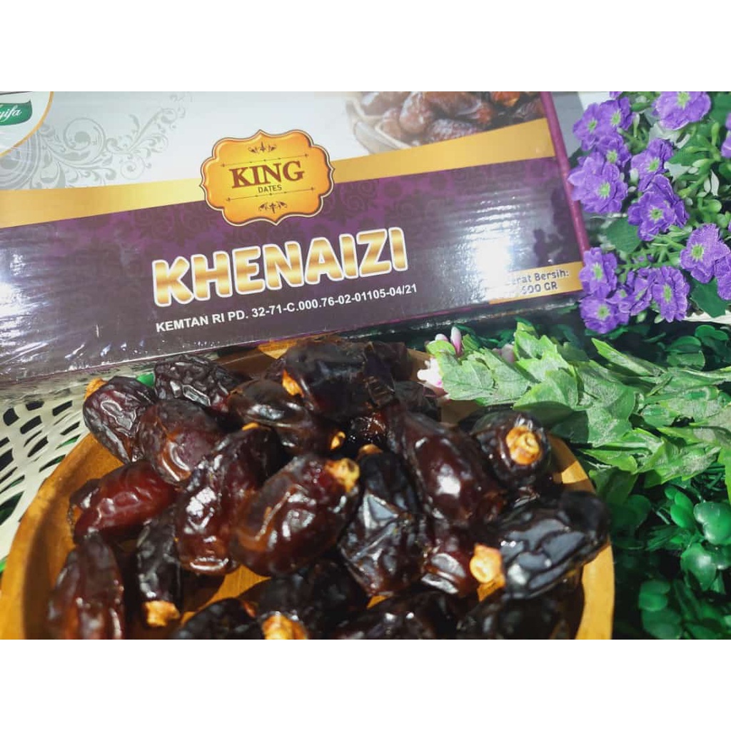 Kurma Khenaizi 1Kg King Dates Crown Vacuum/King Dates Khenaizi Nawidashopjkt Distributor Jakarta