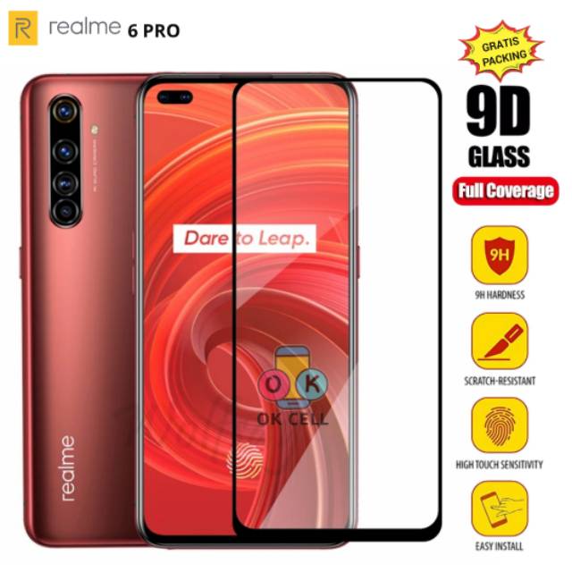 Tempered glass realme 6 pro