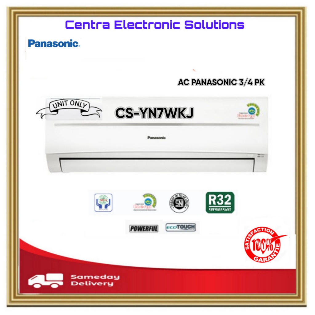 Ac Panasonic CSYN7WKJ AC Split Standard Non Inverter 3/4Pk-Unit Only