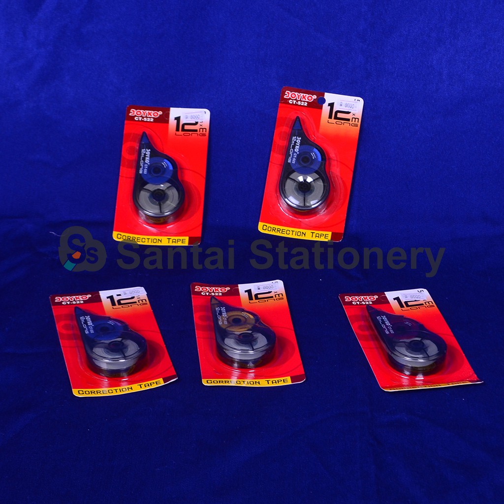 

Tip-x Joyko CT-522 5mm x 12m Correction Tape